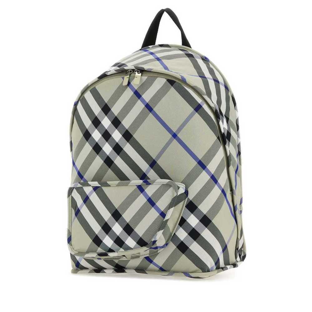 Burberry Shield Nylon Backpack Beige - image 2